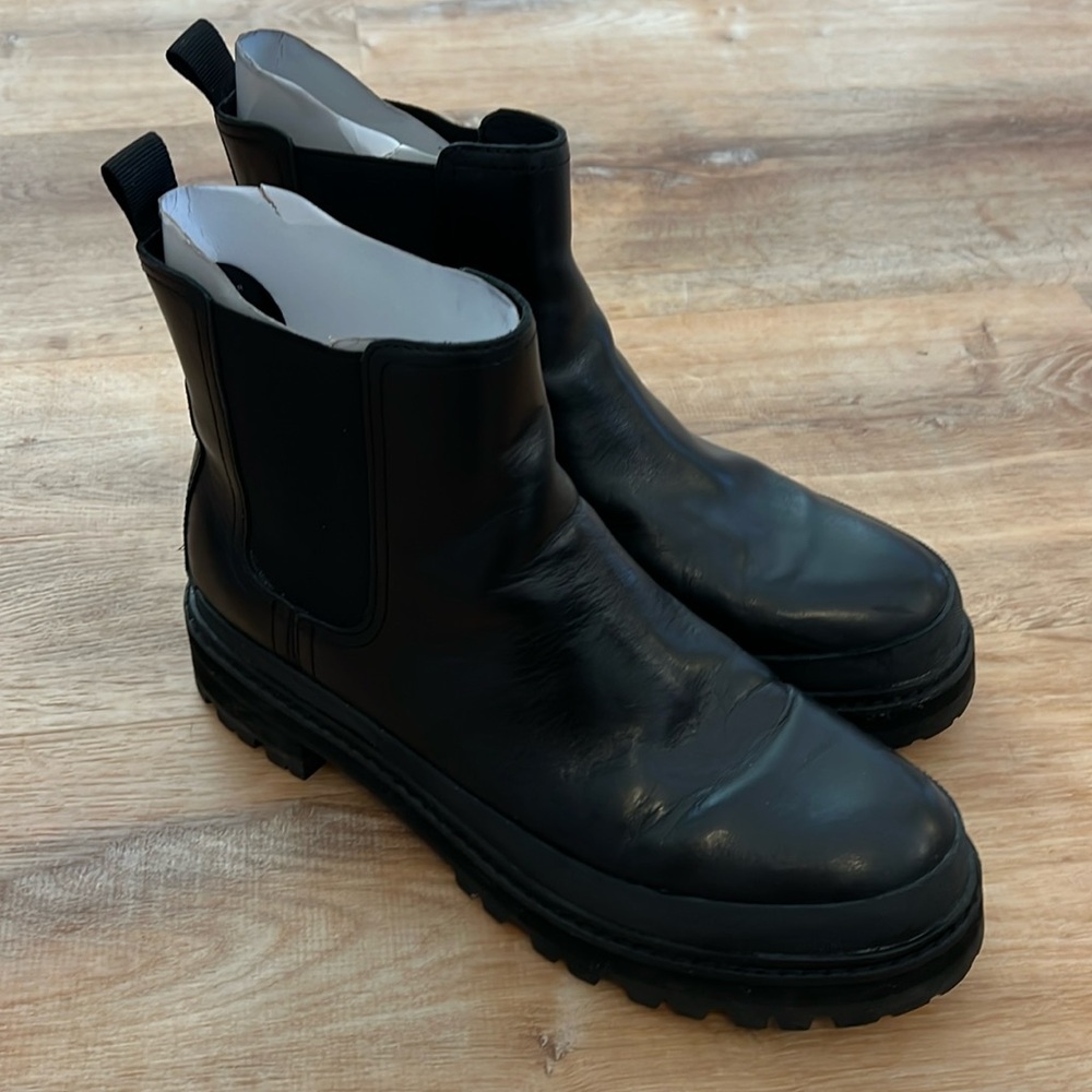 Calvin Klein black boots